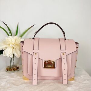 NWT MICHAEL‎ KORS Manhattan Medium Leather Satchel Bag